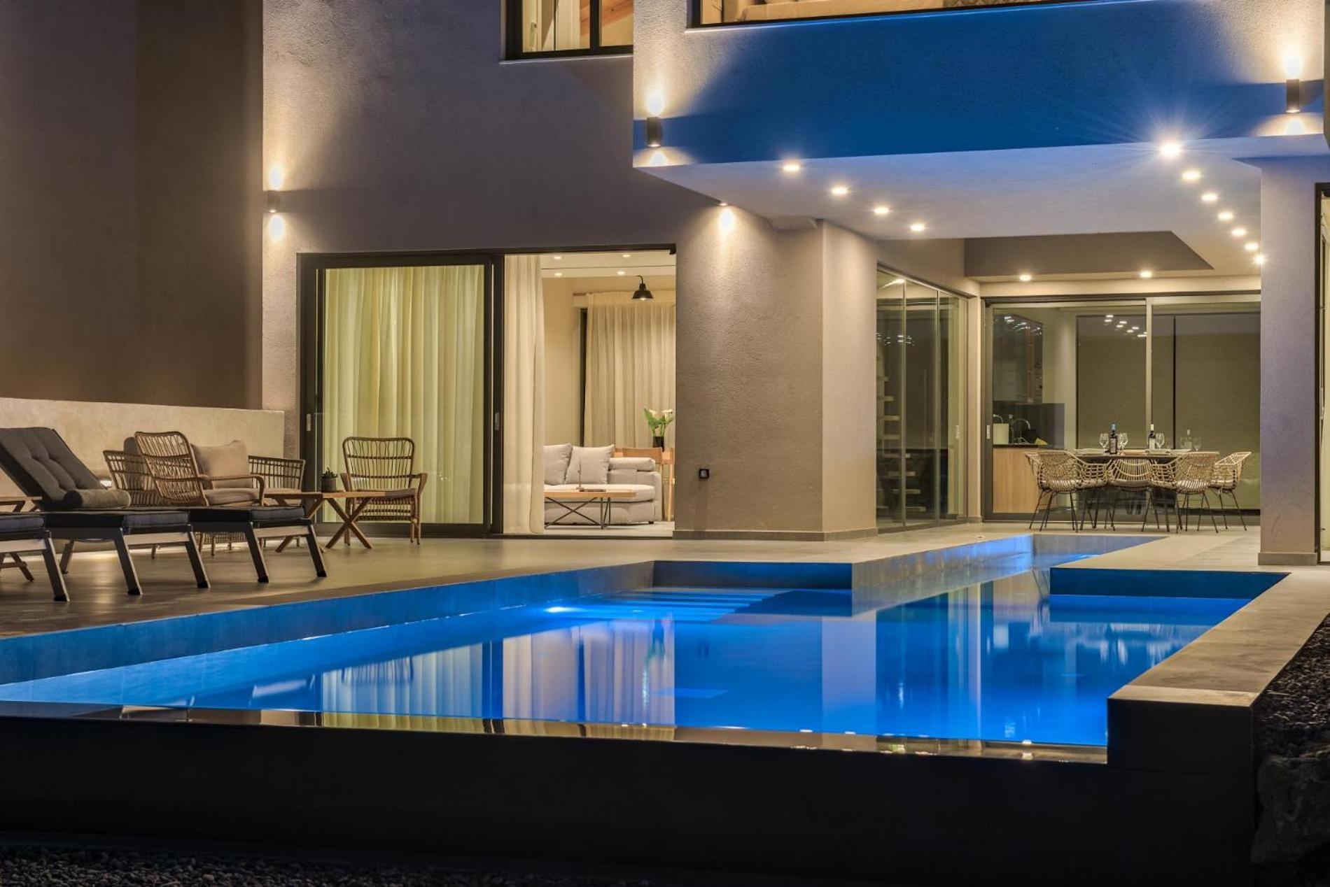 Vasilikí Luxury Villa Mon I Vassilikos מראה חיצוני תמונה