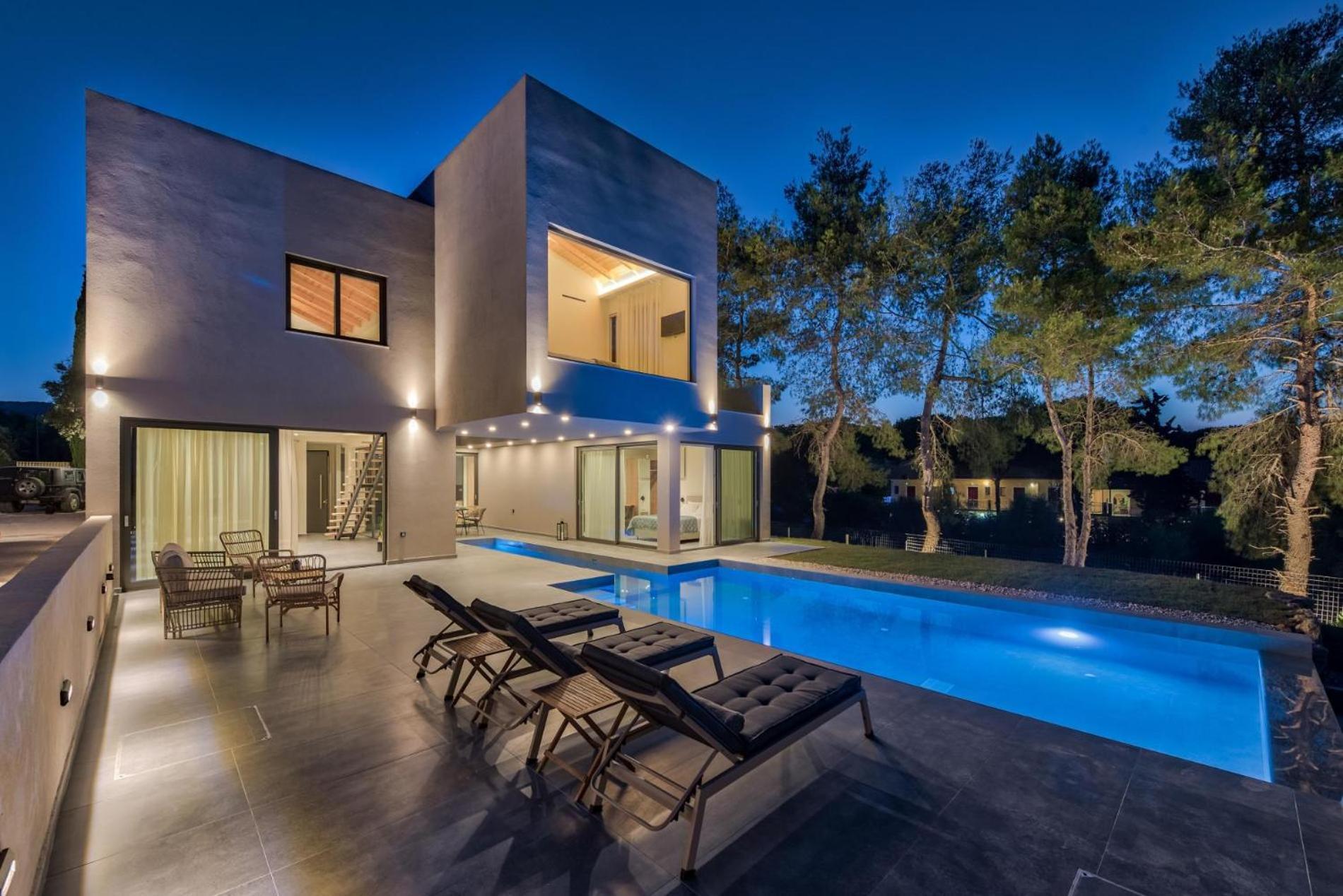 Vasilikí Luxury Villa Mon I Vassilikos מראה חיצוני תמונה